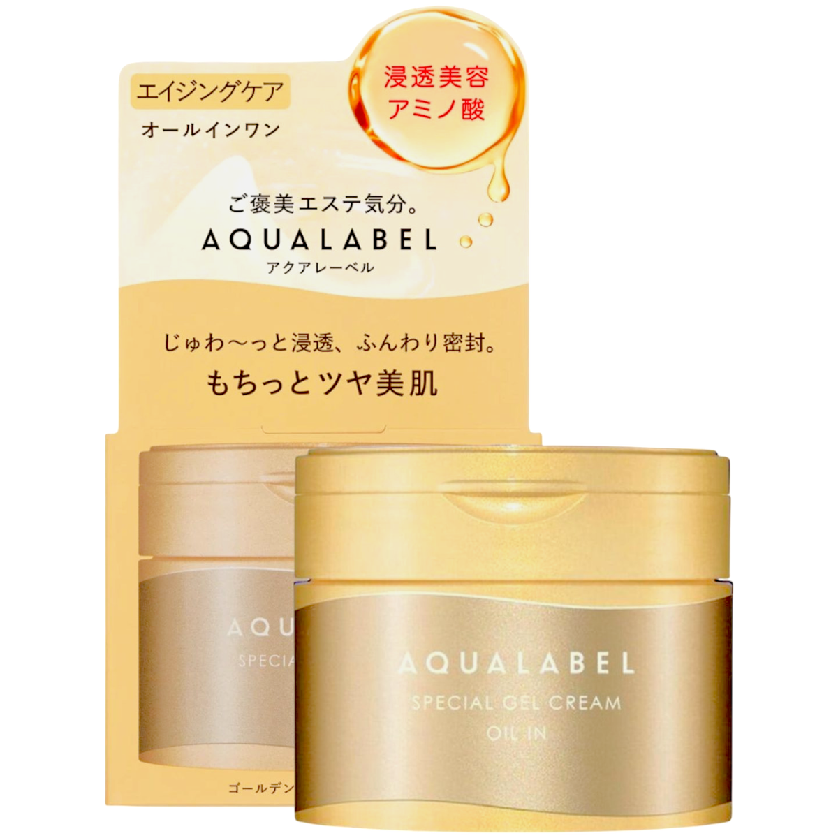 Shiseido AquaLabel Special Gel Cream EX Oil-In-image2 Shiseido AquaLabel Special Gel Cream EX Oil-In-image2
