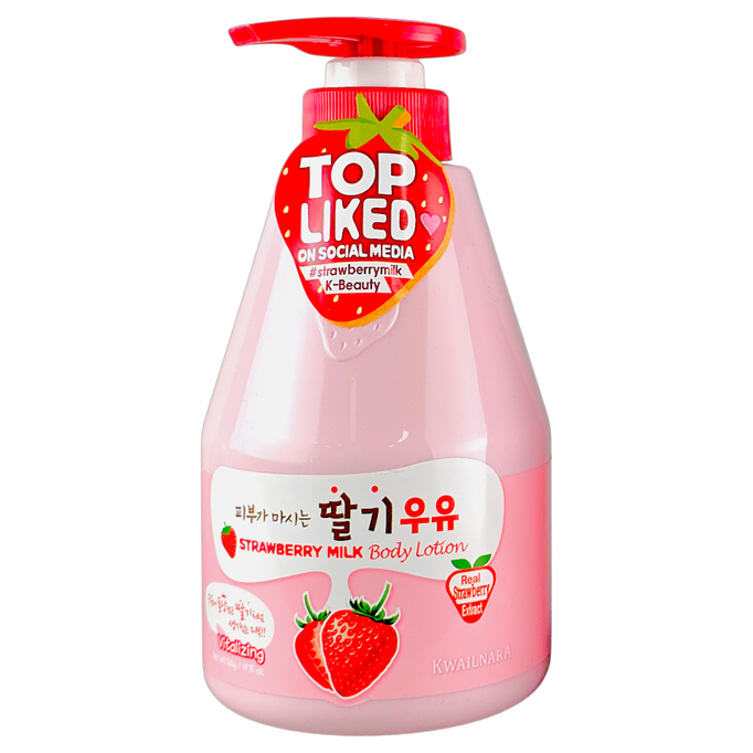 Welcos Kwailnara Strawberry Milk Body Lotion