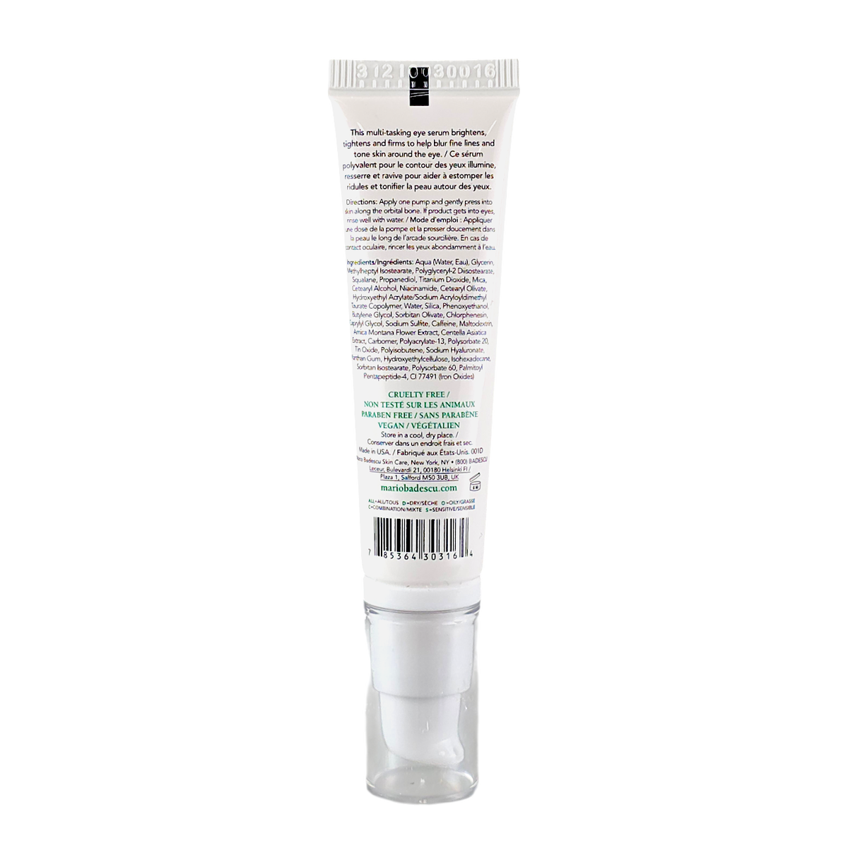 Mario Badescu Hyaluronic Eye Cream with Safflower & Eyebright-image2 Mario Badescu Hyaluronic Eye Cream with Safflower & Eyebright-image2