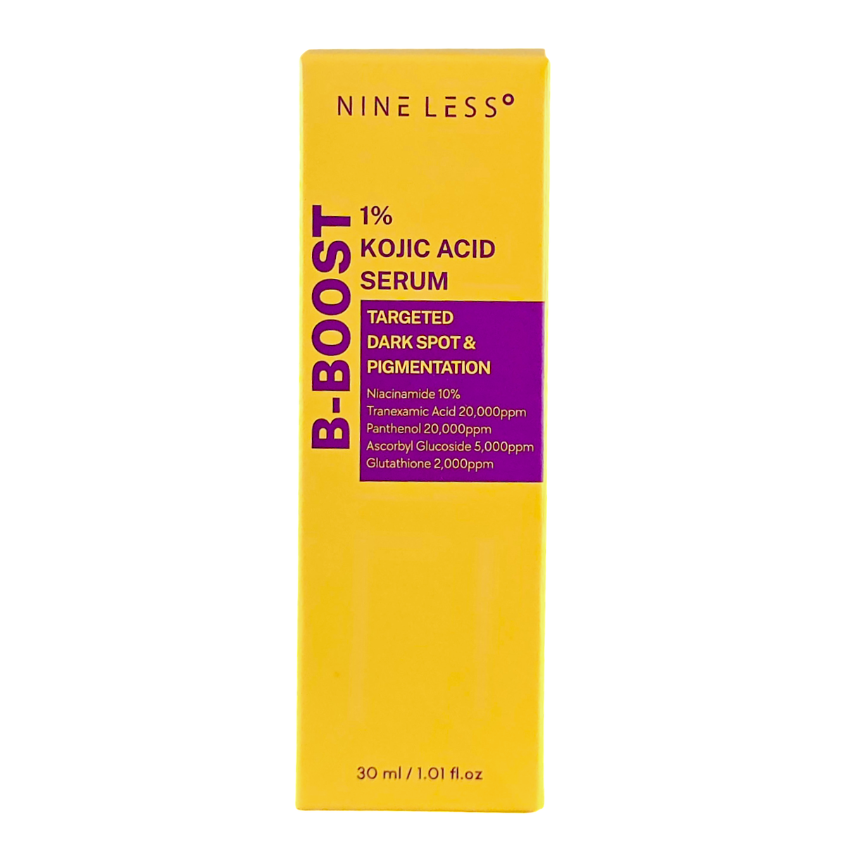 Nine Less B Boost 1% Kojic Acid Serum: Triple-Action Brightening & Dark Spot Corrector-image3 Nine Less B Boost 1% Kojic Acid Serum: Triple-Action Brightening & Dark Spot Corrector-image3