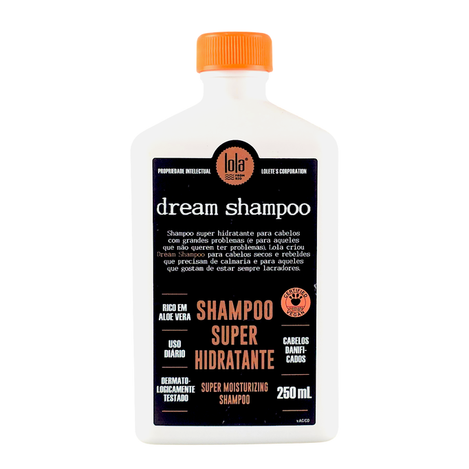 Lola Cosmetics Dream Super Moisturizing Shampoo with Argan Oil & Rice Protein
