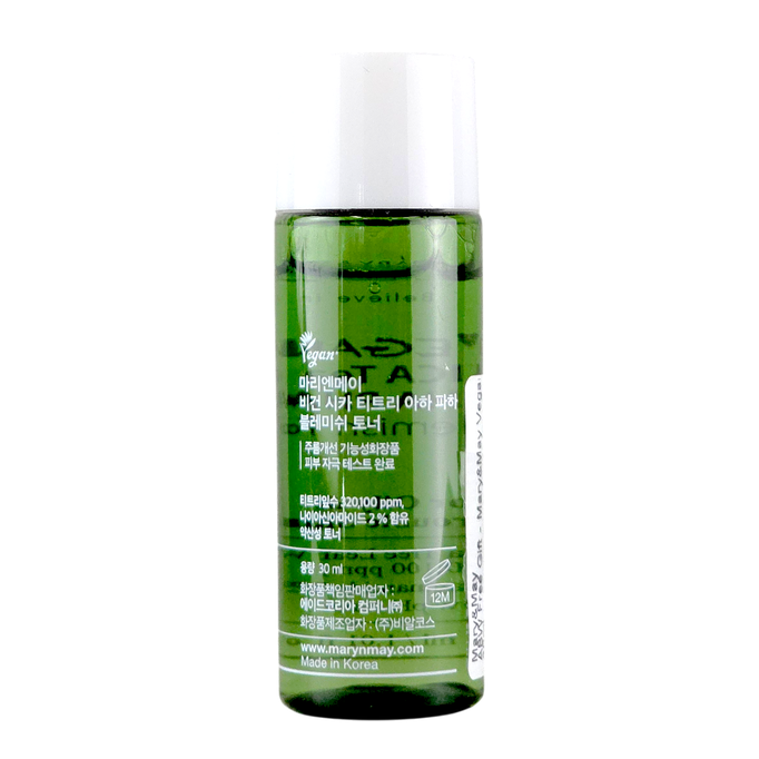 Mary&May Vegan Cica TeaTree AHA PHA Blemish Toner-image2