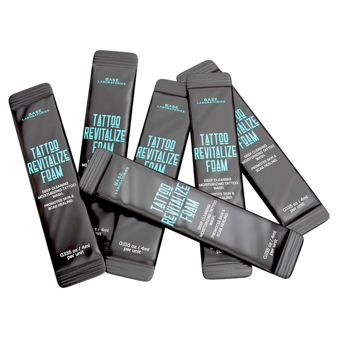 Base Laboratories Antibacterial Tattoo Revitalize Foam Cleanser-image2 Base Laboratories Antibacterial Tattoo Revitalize Foam Cleanser-image2