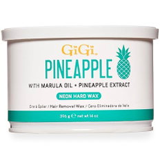 Gigi Wax - Hair Removal Pineapple Neon Hard Wax with Marula Oil + Pineapple Extract-image1 Gigi Wax - Hair Removal Pineapple Neon Hard Wax with Marula Oil + Pineapple Extract-image1