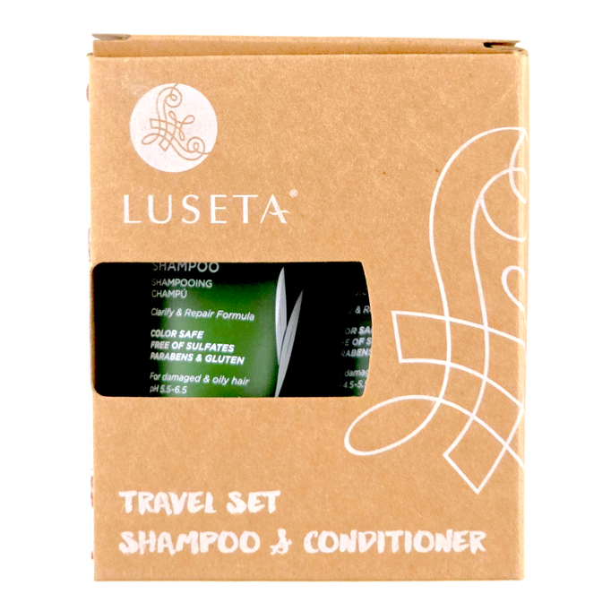 Luseta Tea Tree & Argan Oil Travel Set
