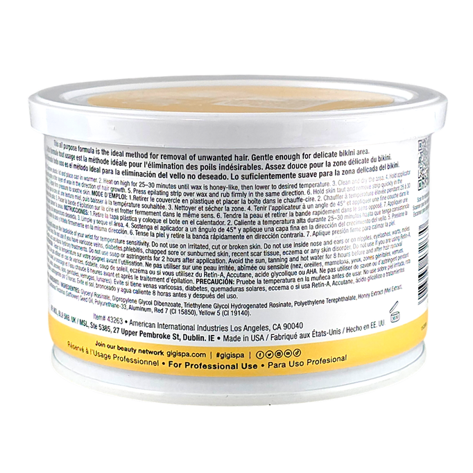 Gigi Wax - Hair Removal All Purpose Glitter Wax Soft Wax-image2 Gigi Wax - Hair Removal All Purpose Glitter Wax Soft Wax-image2
