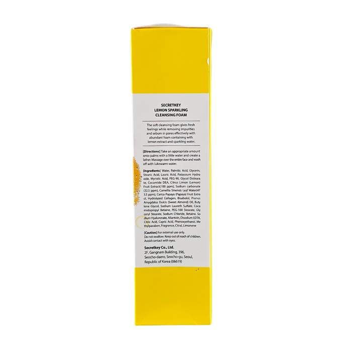 Secret Key Lemon Sparkling Cleansing Foam-image4