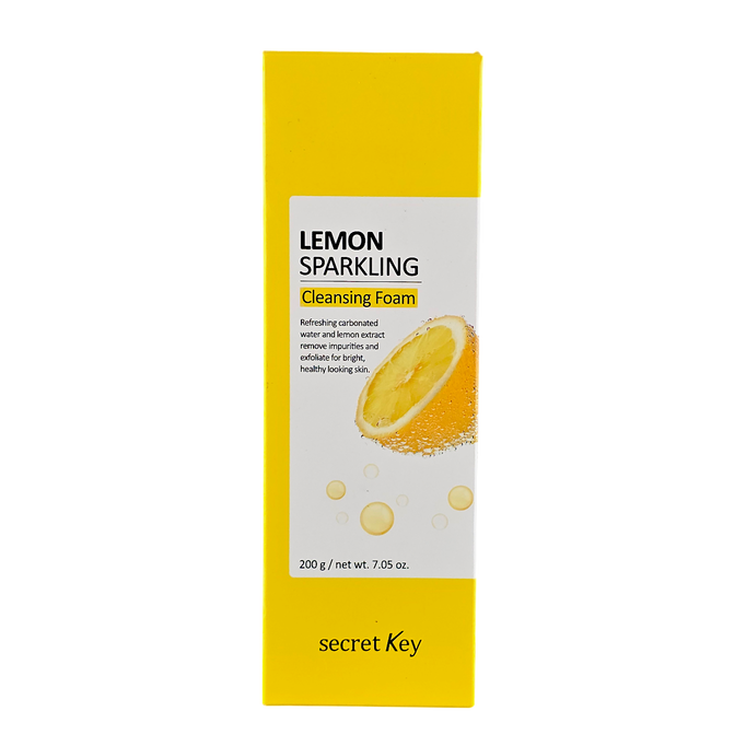 Secret Key Lemon Sparkling Cleansing Foam-image3
