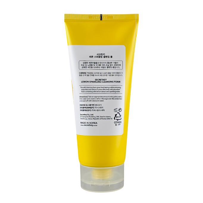 Secret Key Lemon Sparkling Cleansing Foam-image2