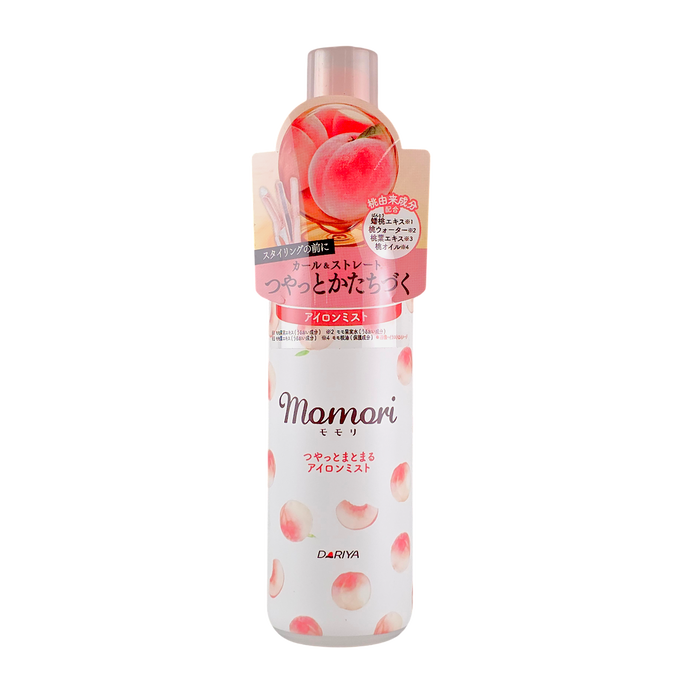 Dariya Momori Peach Glossy Iron Hair Mist-image1 Dariya Momori Peach Glossy Iron Hair Mist-image1