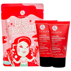 Luseta Color Brightening Red Shampoo & Conditioner Travel Set-image1
