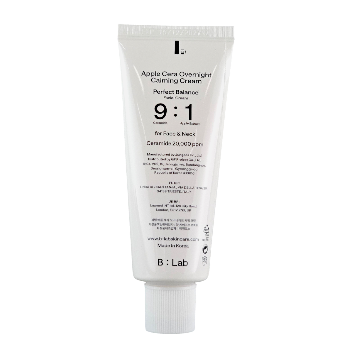 B:Lab Perfect Balance Apple Cera Overnight Calming Cream-image2