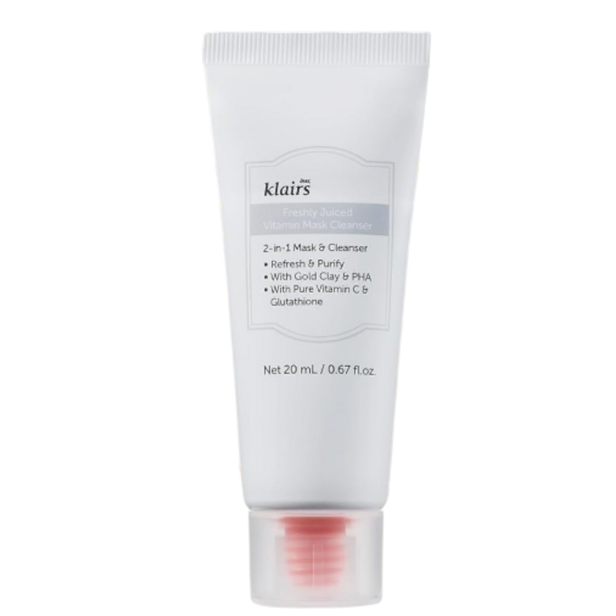Dear, Klairs Freshly Juiced Vitamin Mask Cleanser (2-in-1 Brightening)
