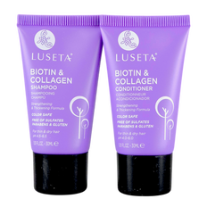 Luseta Biotin & Collagen Fortifying Shampoo & Conditioner Travel Duo-image1