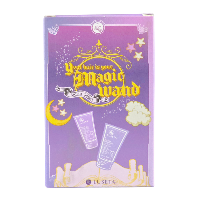 Luseta Biotin & Collagen Fortifying Shampoo & Conditioner Travel Duo