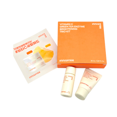 InnisFree Vitamin C Green Tea Enzyme Brightening Tro Kit-image1 InnisFree Vitamin C Green Tea Enzyme Brightening Tro Kit-image1