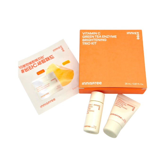 InnisFree Vitamin C Green Tea Enzyme Brightening Tro Kit-image1