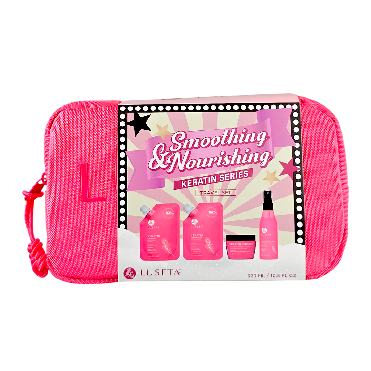 Luseta Keratin Jet-Set Hair Smooth Kit-image1 Luseta Keratin Jet-Set Hair Smooth Kit-image1