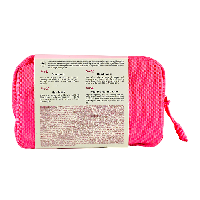 Luseta Keratin Jet-Set Hair Smooth Kit-image2 Luseta Keratin Jet-Set Hair Smooth Kit-image2