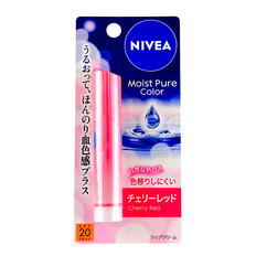 Nivea Japan Moist Pure Color Lip Balm SPF20 PA+-image1