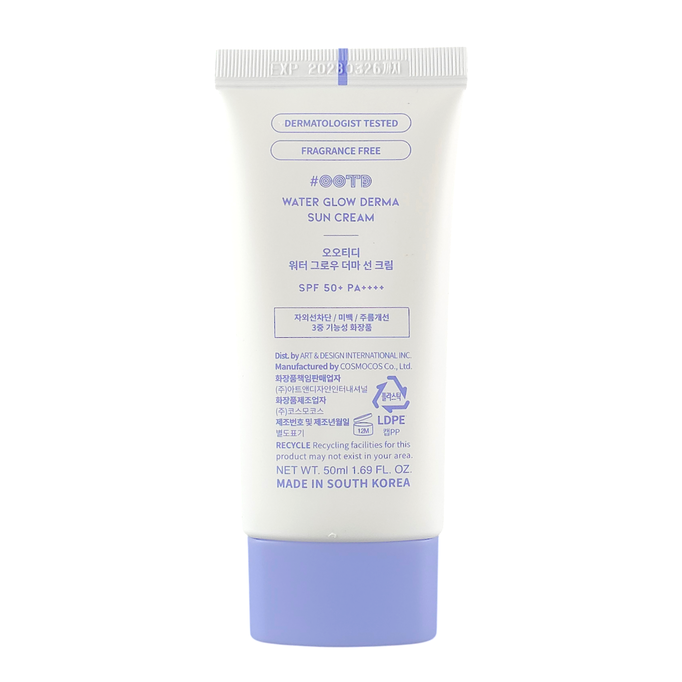 Ootd Water Glow Derma Sun Cream-image2