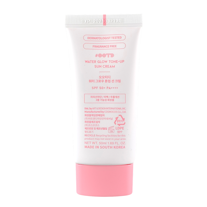 Ootd Water Glow Tone up Sun Cream-image2