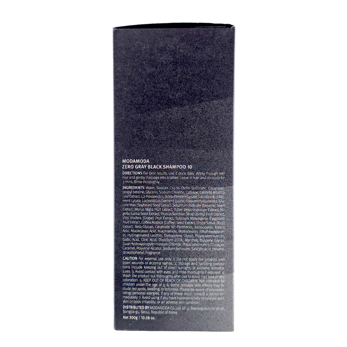 MODAMODA Zero Gray Black Hair Shampoo 10