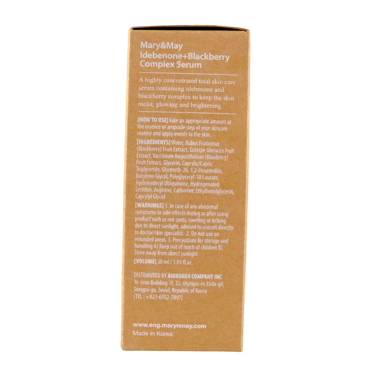 Mary & May Youth & Glow Idebenone + Blackberry Complex Anti-Aging Serum-image3 Mary & May Youth & Glow Idebenone + Blackberry Complex Anti-Aging Serum-image3