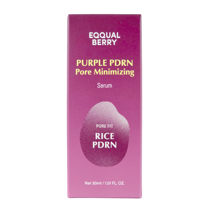 EQQUALBERRY Purple PDRN Pore Minimizing & Firming Serum