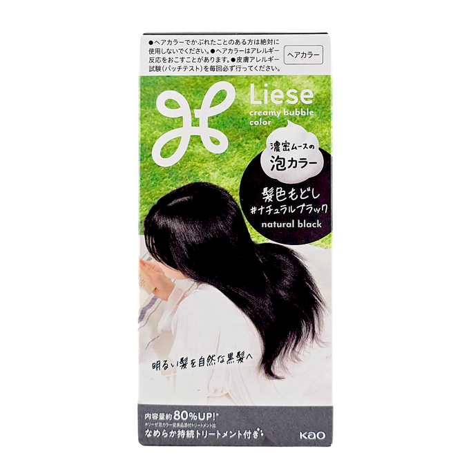 Kao Liese Creamy Bubble Hair Color Restorer-image1 Kao Liese Creamy Bubble Hair Color Restorer-image1