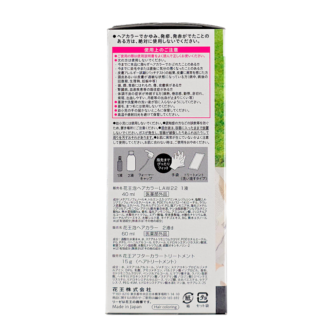 Kao Liese Creamy Bubble Hair Color Restorer