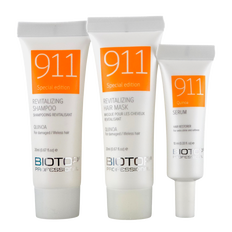 BIOTOP 911 Quinoa Sample Kit - Shampoo, Mask & Serum Trio