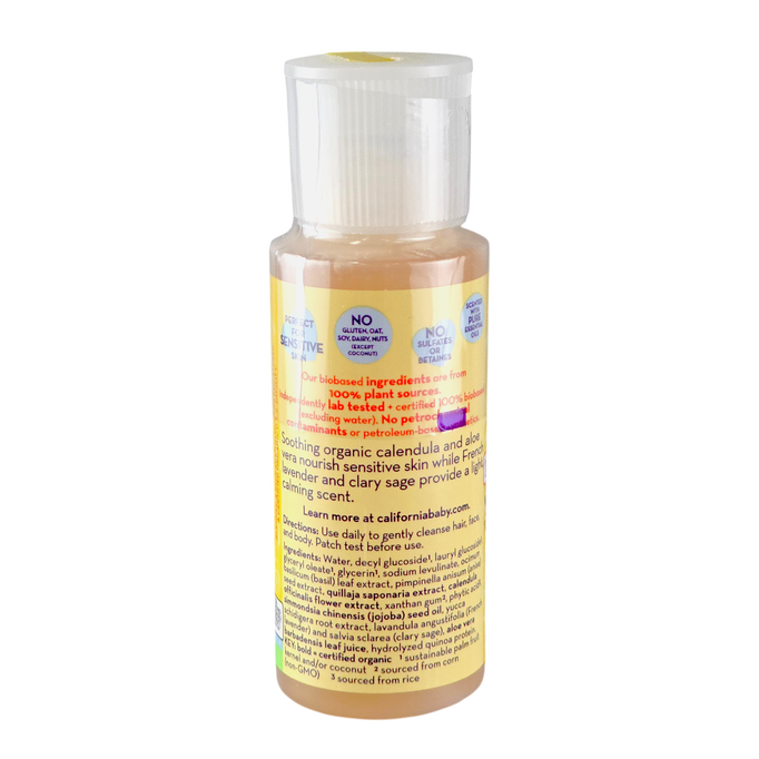 California Baby Calendula Shampoo & Bodywash (Babies+Kids+Adults)