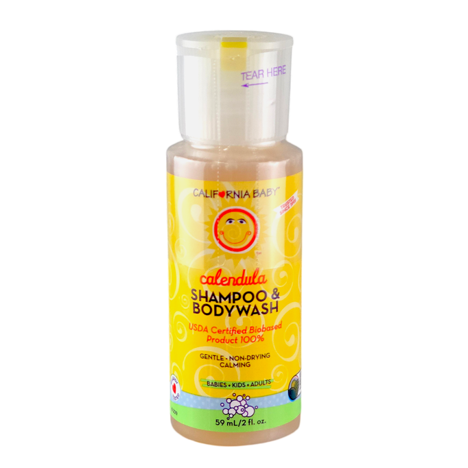 California Baby Calendula Shampoo & Bodywash (Babies+Kids+Adults)