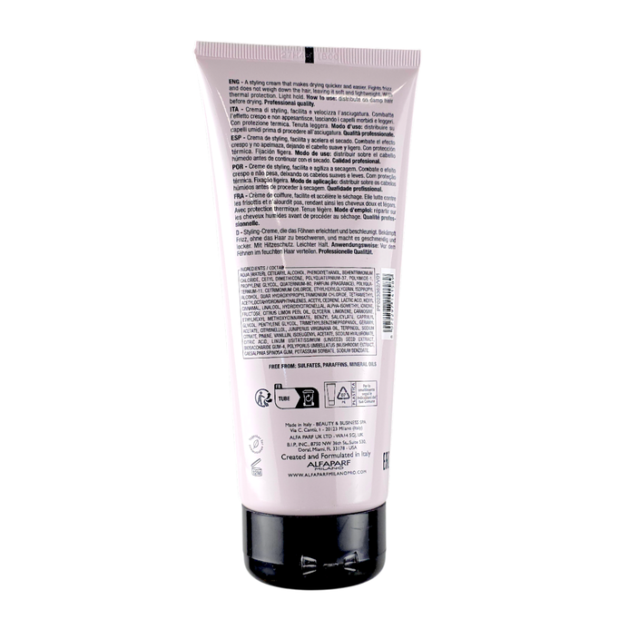 Alfaparf Milano Semi Di Lino Style & Care Blow Dry Cream (Light Hold)-image2