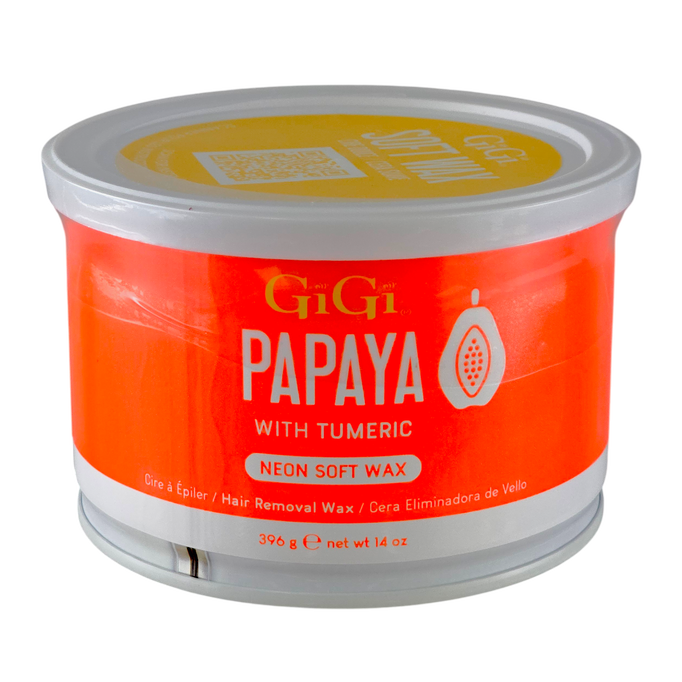 Gigi Soft Wax Papaya with Tumeric Gigi Soft Wax Papaya with Tumeric
