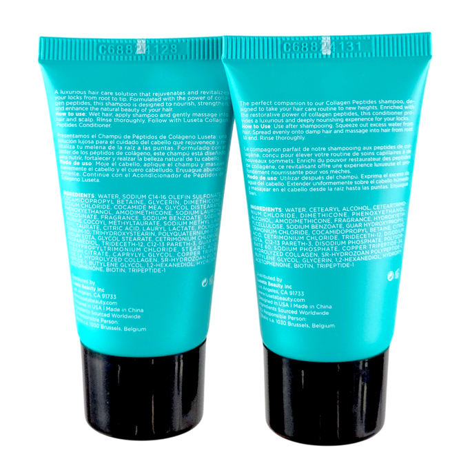 Luseta Collagen Peptide Duo Travel Set Luseta Collagen Peptide Duo Travel Set