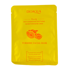 Bioaqua Anti-Oxidation Soothng Turmeric Mask-image1