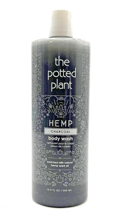 The Potted Plant Hemp Charcoal Body Wash - Detoxifying Cleanse