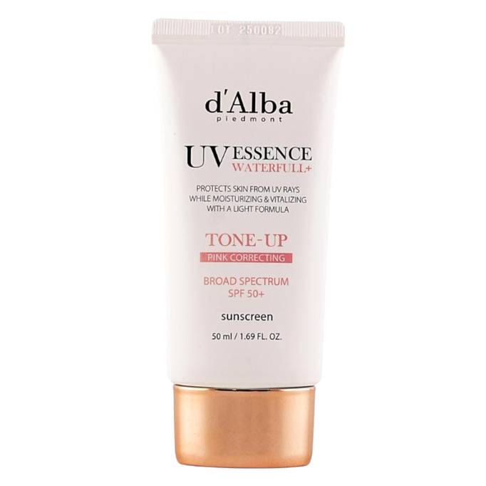 d'Alba Piedmont White Truffle Waterfull Tone-Up Sunscreen (Pink) SPF 50+-image1 d'Alba Piedmont White Truffle Waterfull Tone-Up Sunscreen (Pink) SPF 50+-image1