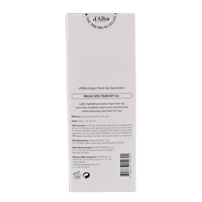d'Alba Piedmont White Truffle Waterfull Tone-Up Sunscreen (Pink) SPF 50+-image3 d'Alba Piedmont White Truffle Waterfull Tone-Up Sunscreen (Pink) SPF 50+-image3