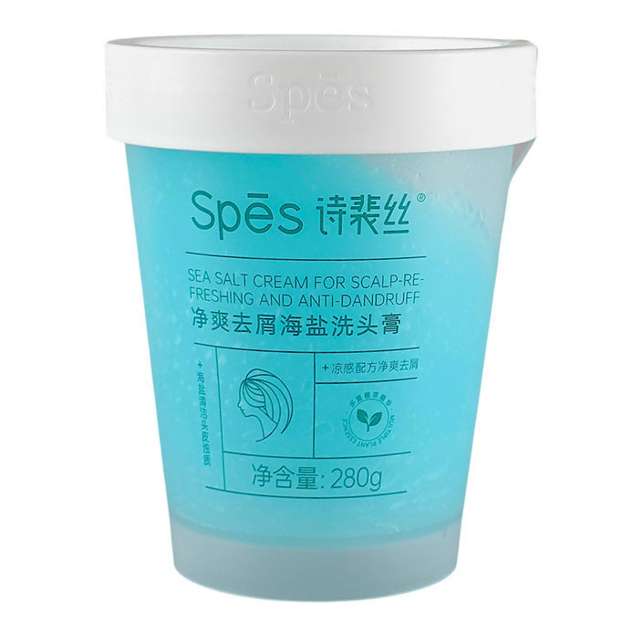 Spēs Sea Salt Cream Scalp Refreshing Anti-Dandruff Shampoo-image1 Spēs Sea Salt Cream Scalp Refreshing Anti-Dandruff Shampoo-image1