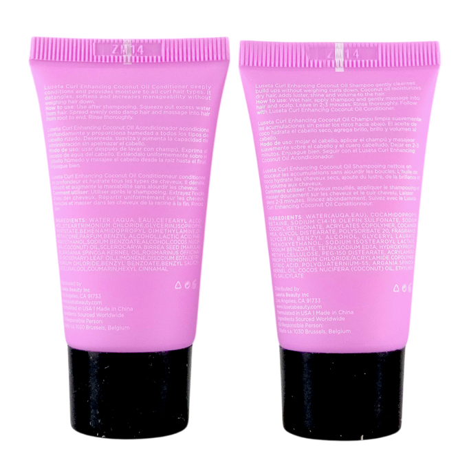 Luseta Beauty Curl Enhancing Coconut Oil Travel Duo Luseta Beauty Curl Enhancing Coconut Oil Travel Duo