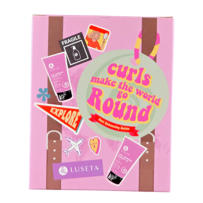 Luseta Beauty Curl Enhancing Coconut Oil Travel Duo Luseta Beauty Curl Enhancing Coconut Oil Travel Duo