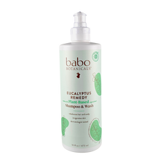 Babo Botanicals Eucalyptus Remedy 3-in-1 Plant-Based Shampoo Bubble Bath & Wash