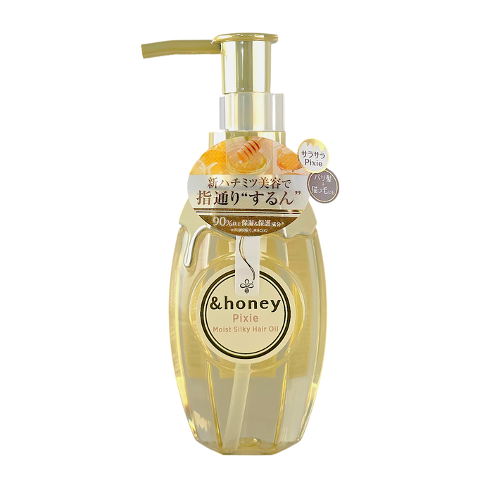 & Honey Pixie Moist Silky Hair Oil 3.0 - Pearly Rose Honey