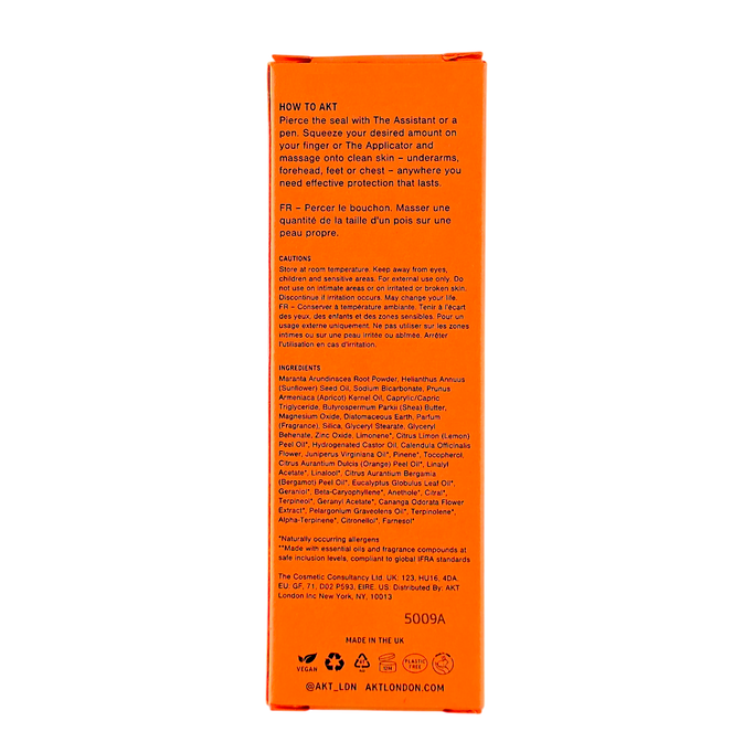 AKT Deodorant Balm SC Aluminum Free Vegan AKT Deodorant Balm SC Aluminum Free Vegan