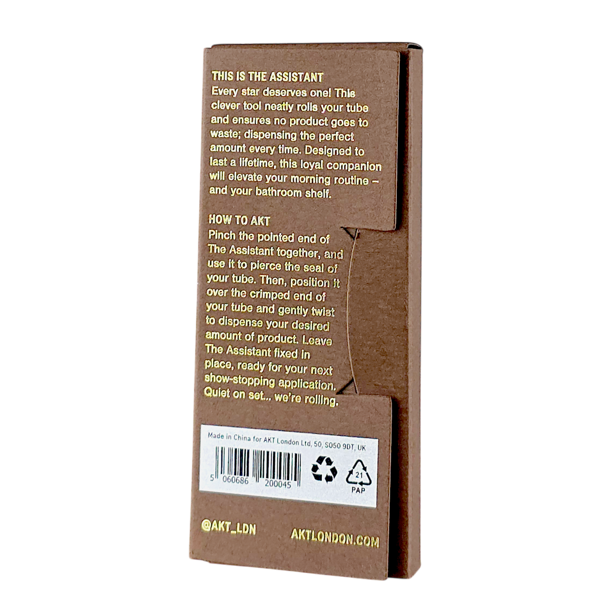 AKT The Assistant Metal Tube Key Zero-Waste Multi-Use Dispenser-image3