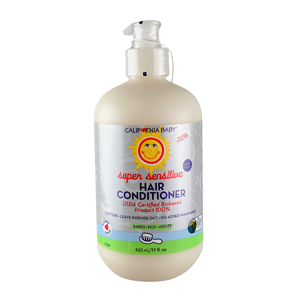California Baby Super Sensitive Hair Conditioner Babies-Kids-Adults-image1