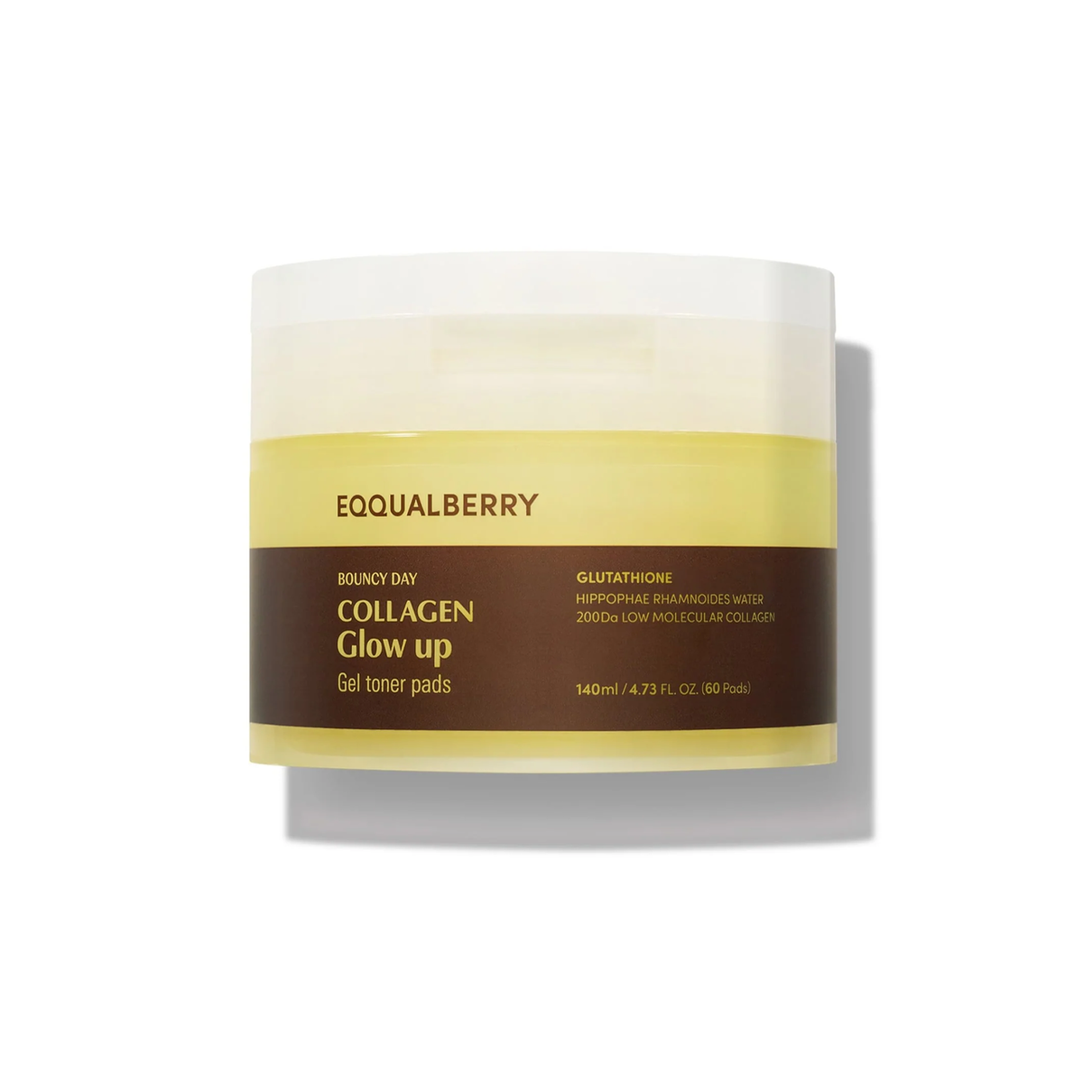 Eqqualberry Bouncy Day Collagen Glow Up Gel Toner Pads-image1 Eqqualberry Bouncy Day Collagen Glow Up Gel Toner Pads-image1